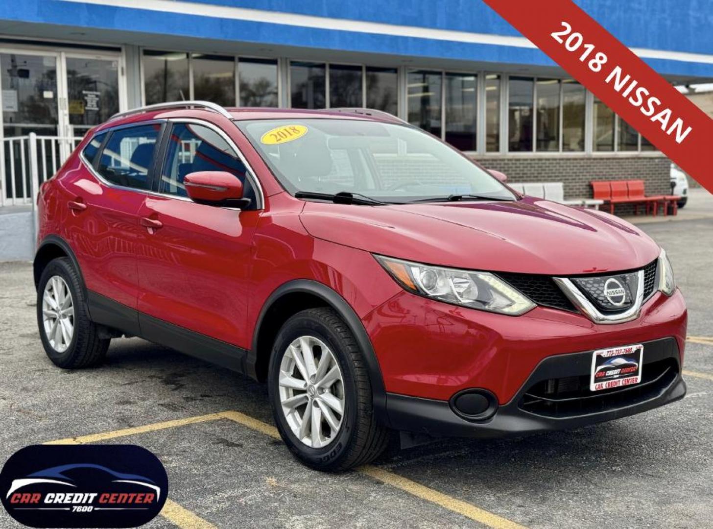2018 RED Nissan Rogue Sport S AWD (JN1BJ1CR6JW) with an 2.0L L4 DOHC 16V engine, CVT transmission, located at 7600 S Western Ave., Chicago, IL, 60620, (773) 918-3980, 0.000000, 0.000000 - Photo#0