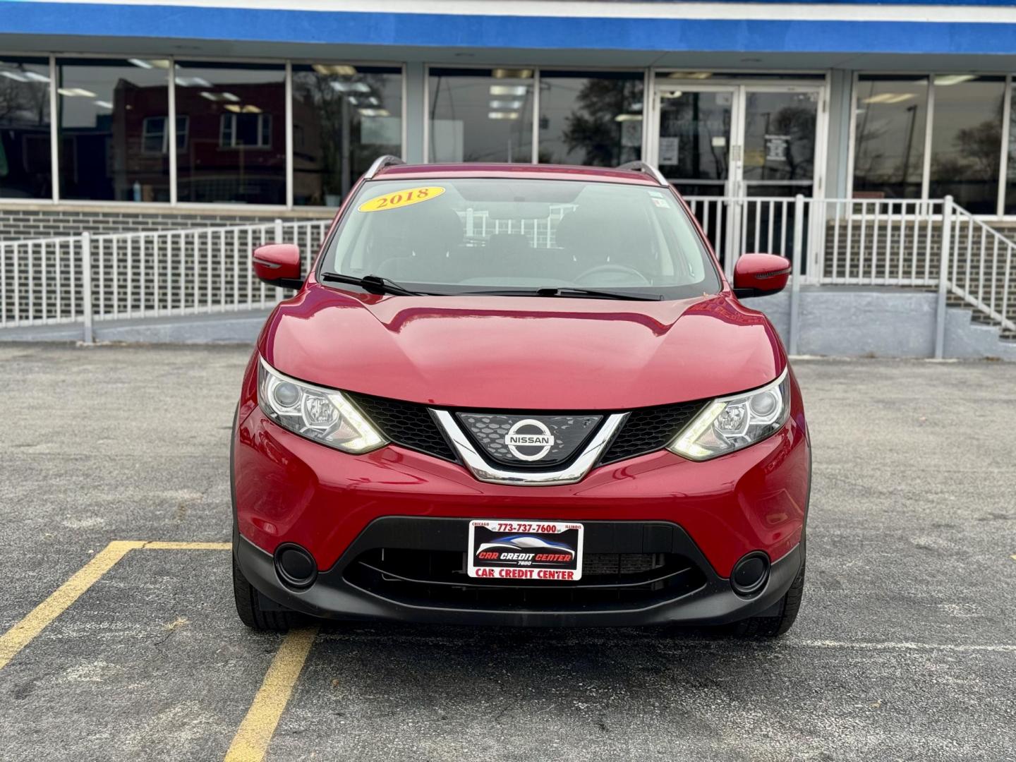 2018 RED Nissan Rogue Sport S AWD (JN1BJ1CR6JW) with an 2.0L L4 DOHC 16V engine, CVT transmission, located at 7600 S Western Ave., Chicago, IL, 60620, (773) 918-3980, 0.000000, 0.000000 - Photo#1