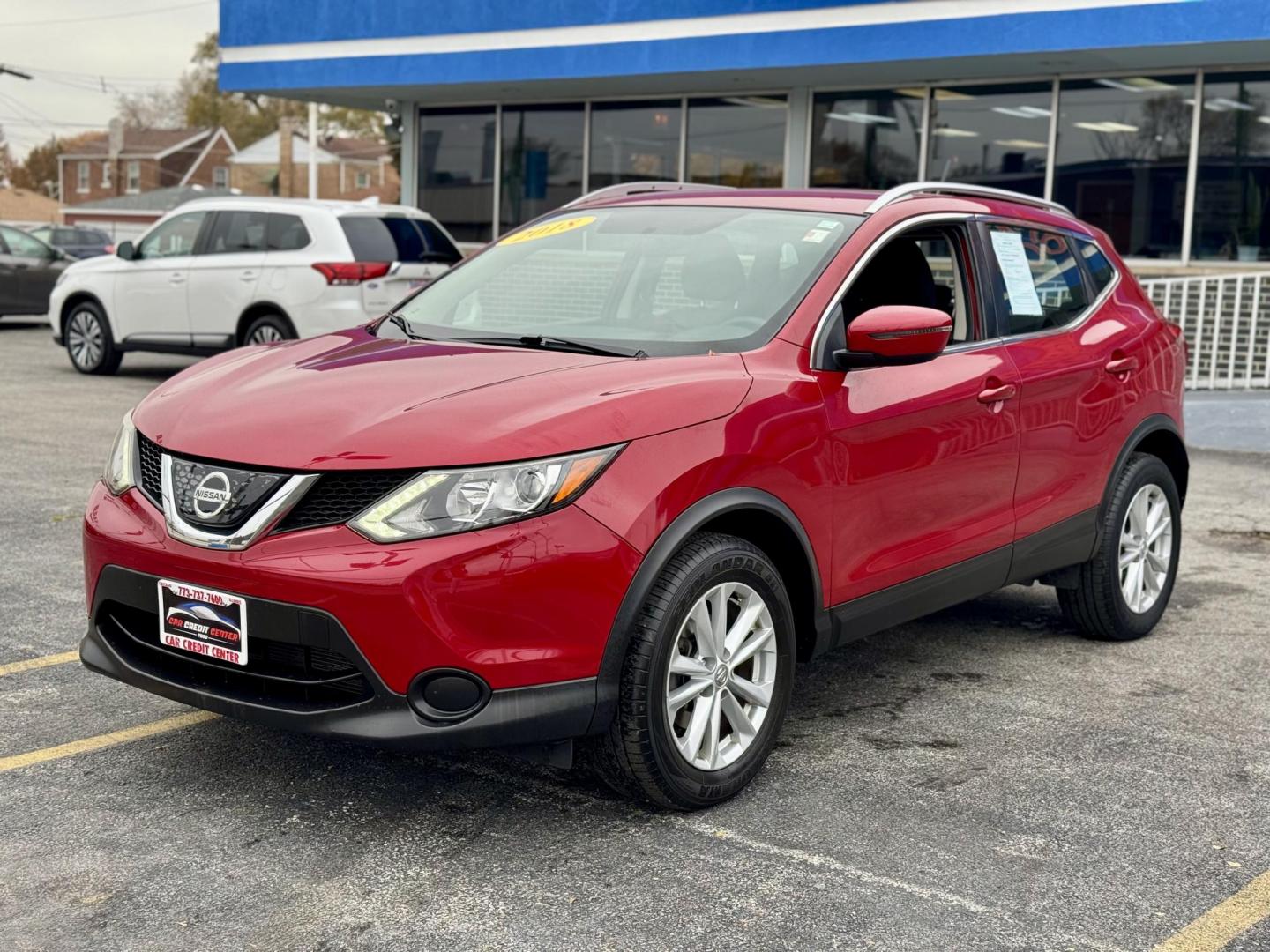 2018 RED Nissan Rogue Sport S AWD (JN1BJ1CR6JW) with an 2.0L L4 DOHC 16V engine, CVT transmission, located at 7600 S Western Ave., Chicago, IL, 60620, (773) 918-3980, 0.000000, 0.000000 - Photo#2
