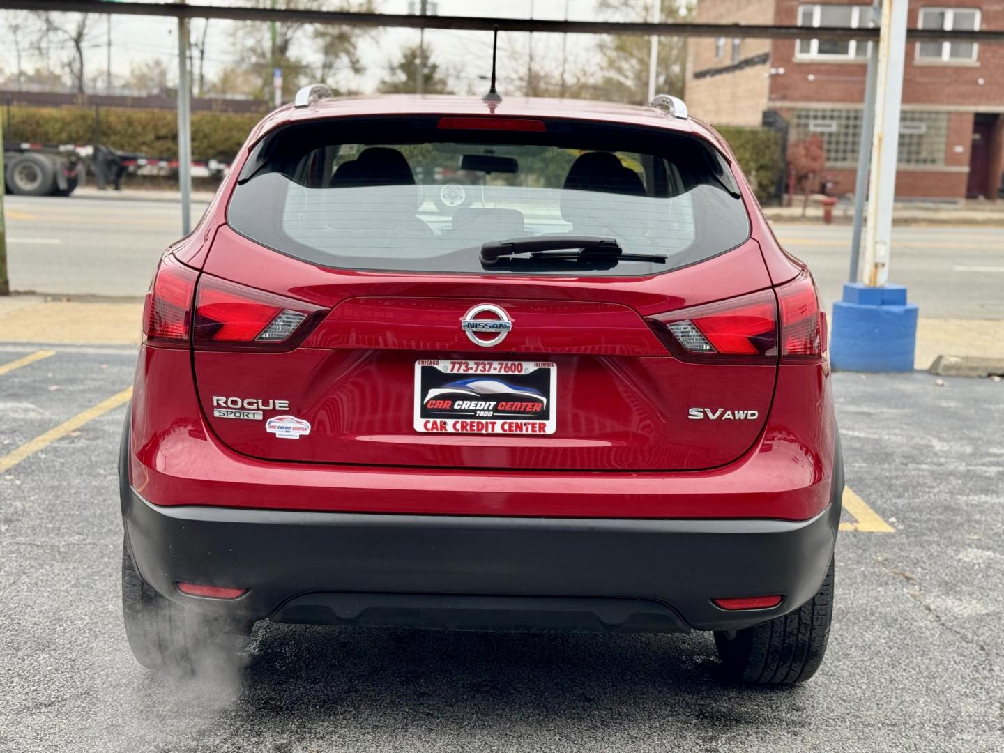 2018 RED Nissan Rogue Sport S AWD (JN1BJ1CR6JW) with an 2.0L L4 DOHC 16V engine, CVT transmission, located at 7600 S Western Ave., Chicago, IL, 60620, (773) 918-3980, 0.000000, 0.000000 - Photo#3