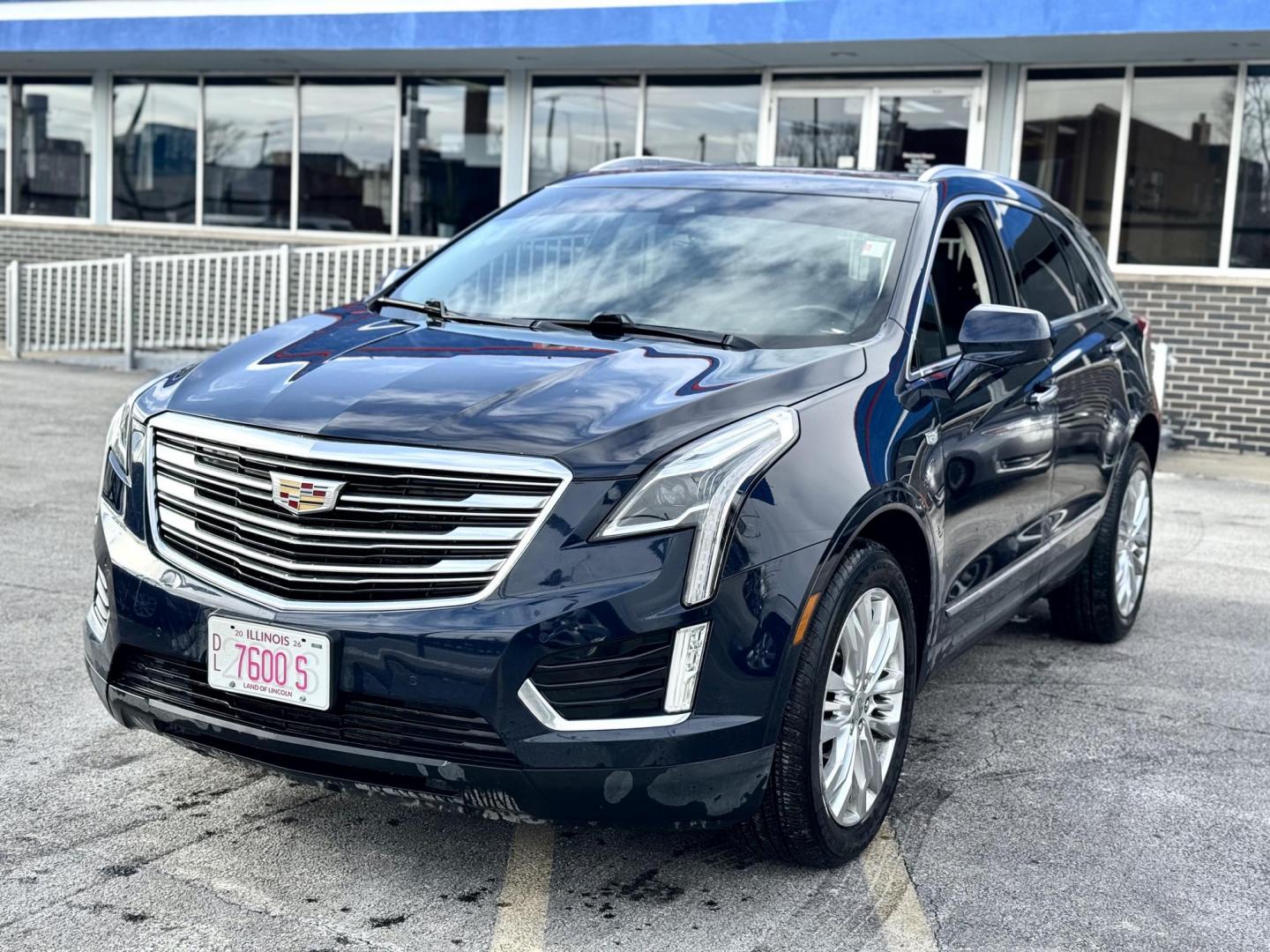 2017 BLUE Cadillac XT5 Premium Luxury AWD (1GYKNERS8HZ) with an 3.6L V6 DOHC 24V engine, 8A transmission, located at 7600 S Western Ave., Chicago, IL, 60620, (773) 918-3980, 0.000000, 0.000000 - Photo#2