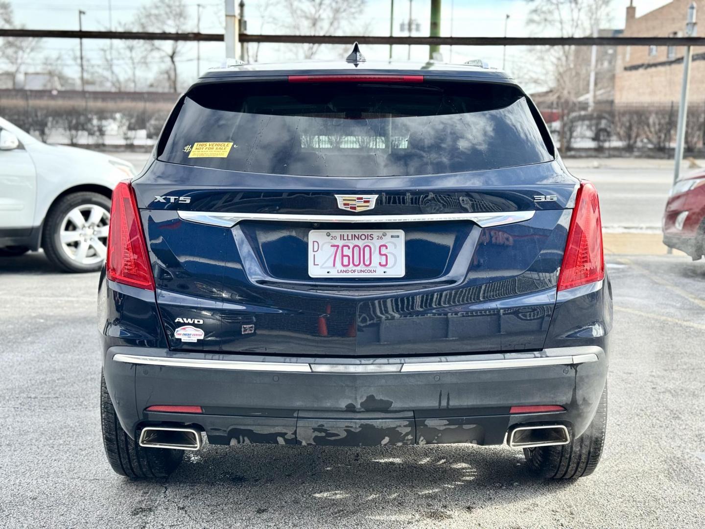 2017 BLUE Cadillac XT5 Premium Luxury AWD (1GYKNERS8HZ) with an 3.6L V6 DOHC 24V engine, 8A transmission, located at 7600 S Western Ave., Chicago, IL, 60620, (773) 918-3980, 0.000000, 0.000000 - Photo#3