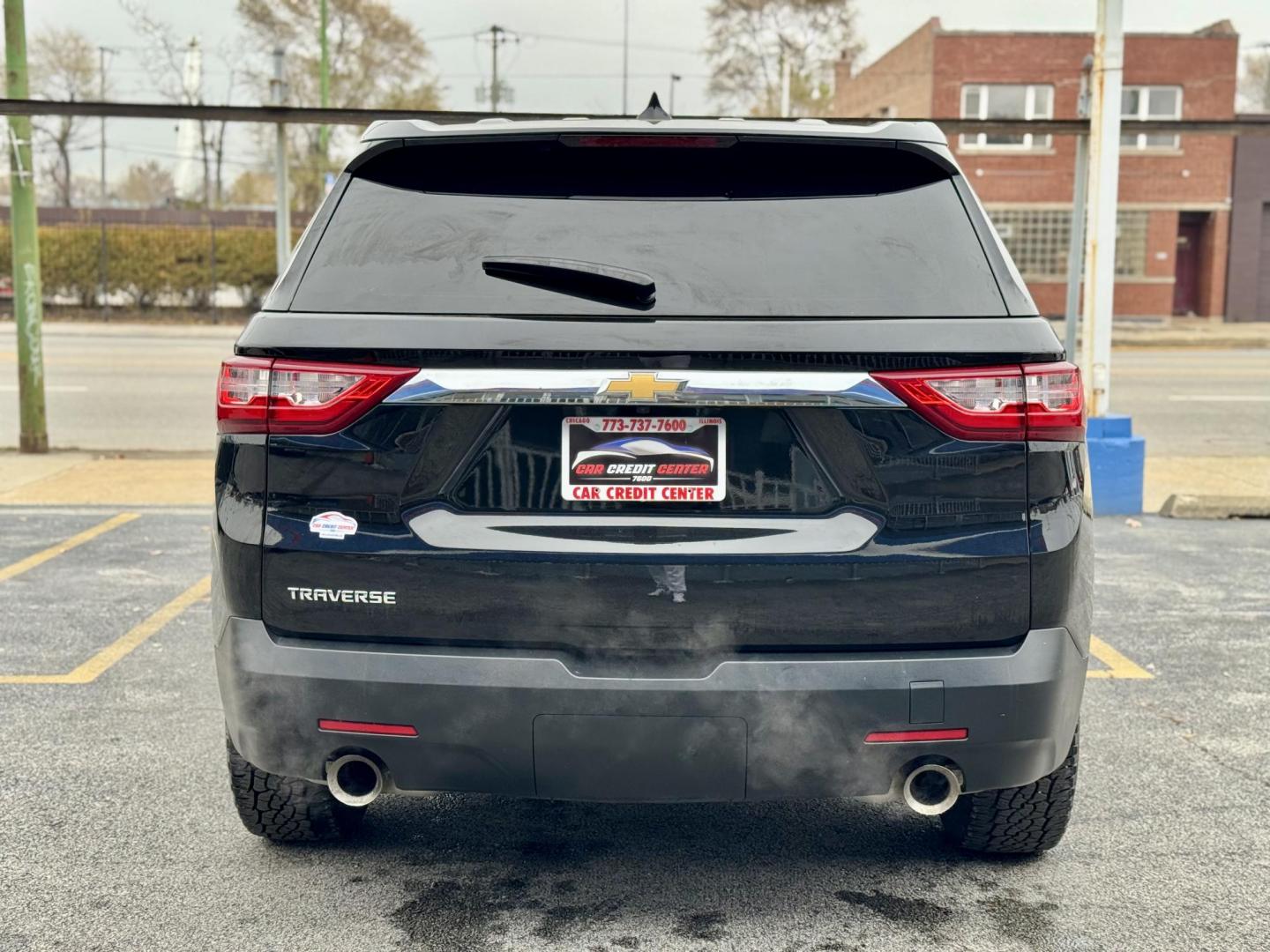 2019 BLACK Chevrolet Traverse LS FWD (1GNERFKW2KJ) with an 3.6L V6 DOHC 24V engine, 9A transmission, located at 7600 S Western Ave., Chicago, IL, 60620, (773) 918-3980, 0.000000, 0.000000 - Photo#3