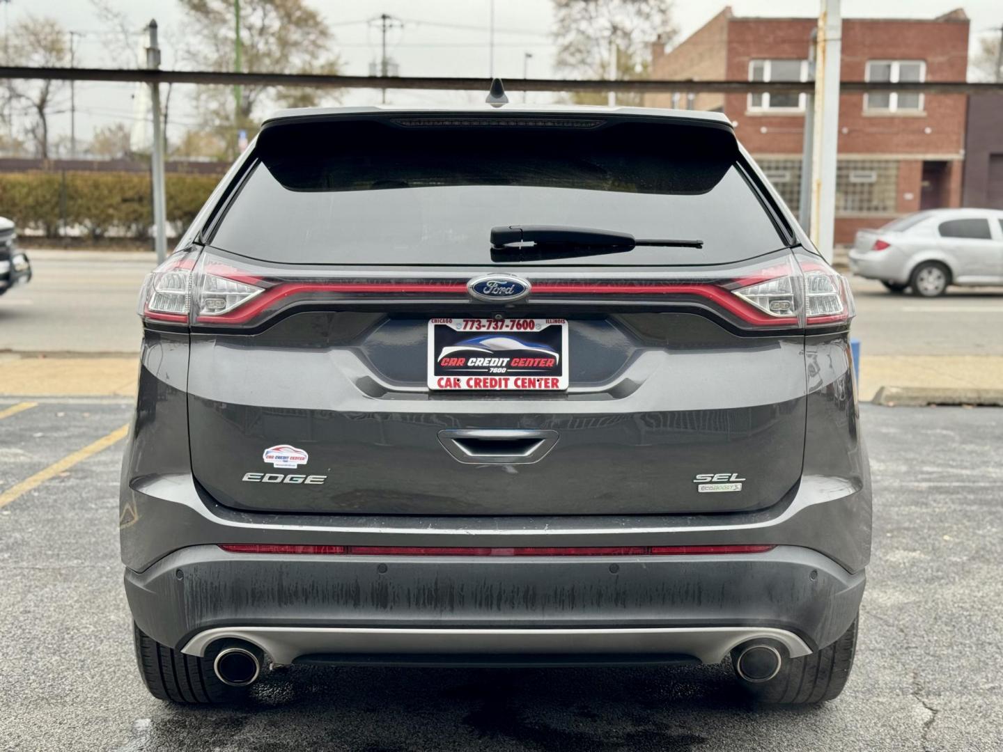 2018 GRAY Ford Edge SEL FWD (2FMPK3J92JB) with an 2.0L L4 DOHC 16V engine, 6A transmission, located at 7600 S Western Ave., Chicago, IL, 60620, (773) 918-3980, 0.000000, 0.000000 - Photo#3