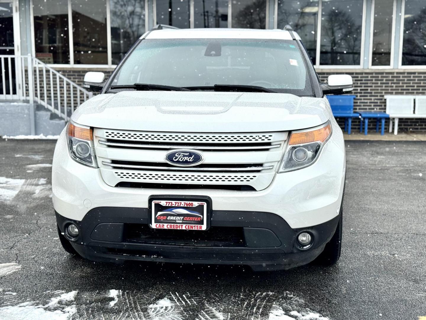 2015 WHITE Ford Explorer Limited 4WD (1FM5K8F83FG) with an 3.5L V6 DOHC 24V engine, 6-Speed Automatic transmission, located at 7600 S Western Ave., Chicago, IL, 60620, (773) 918-3980, 0.000000, 0.000000 - Photo#1