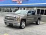 2014 TAN Chevrolet Silverado 1500 1LT Crew Cab 4WD (3GCUKREC4EG) with an 5.3L V8 OHV 16V engine, 6-Speed Automatic transmission, located at 7600 S Western Ave., Chicago, IL, 60620, (773) 918-3980, 0.000000, 0.000000- Photo#2