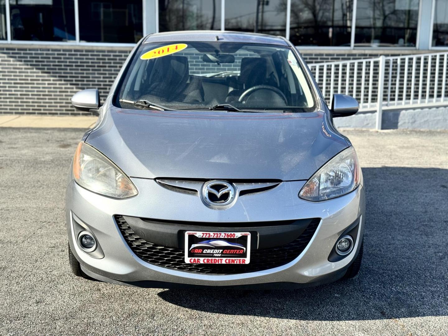 2014 SILVER Mazda MAZDA2 Touring MT (JM1DE1LY3E0) with an 1.5L L4 DOHC 16V engine, 5-Speed Manual transmission, located at 7600 S Western Ave., Chicago, IL, 60620, (773) 918-3980, 0.000000, 0.000000 - Photo#1