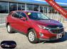 2018 RED Chevrolet Equinox LT 2WD (2GNAXJEV4J6) with an 1.5L L4 DIR DOHC 16V TURBO engine, 6A transmission, located at 7600 S Western Ave., Chicago, IL, 60620, (773) 918-3980, 0.000000, 0.000000 - Photo#0