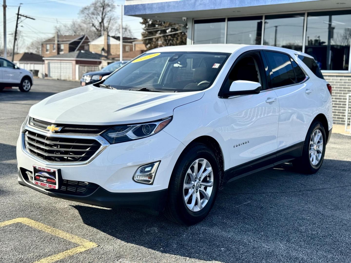 2020 WHITE Chevrolet Equinox LT 2WD (3GNAXKEV1LS) with an 1.5L L4 DIR DOHC 16V TURBO engine, 6A transmission, located at 7600 S Western Ave., Chicago, IL, 60620, (773) 918-3980, 0.000000, 0.000000 - Photo#2