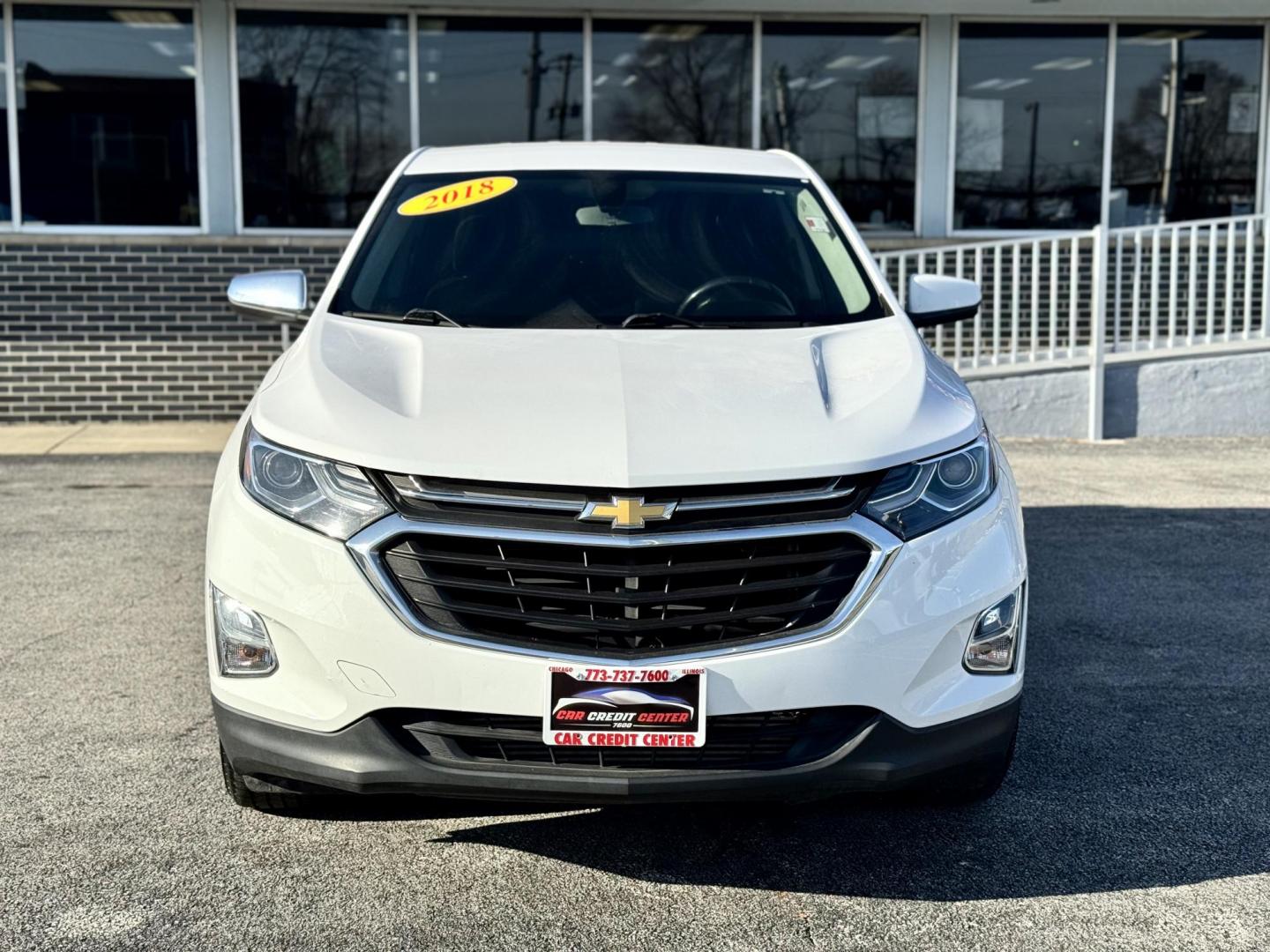 2018 WHITE Chevrolet Equinox LT 2WD (3GNAXJEVXJL) with an 1.5L L4 DIR DOHC 16V TURBO engine, 6A transmission, located at 7600 S Western Ave., Chicago, IL, 60620, (773) 918-3980, 0.000000, 0.000000 - Photo#1