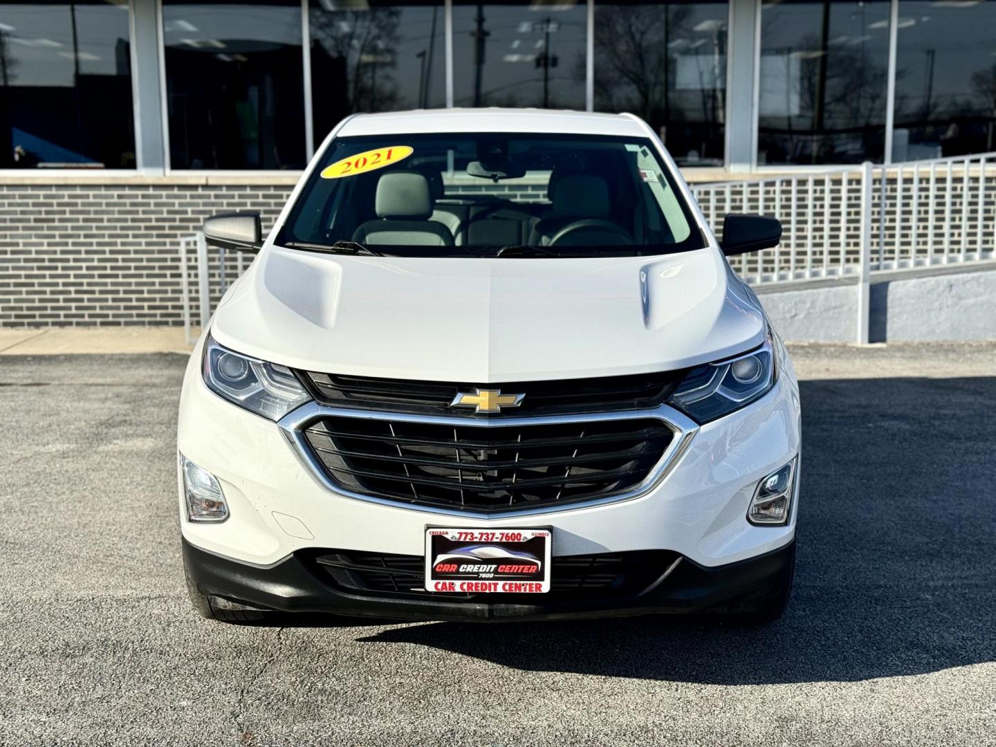 2021 WHITE Chevrolet Equinox LS 2WD (3GNAXHEV7MS) with an 1.5L L4 DOHC 16V TURBO engine, 6A transmission, located at 7600 S Western Ave., Chicago, IL, 60620, (773) 918-3980, 0.000000, 0.000000 - Photo#1