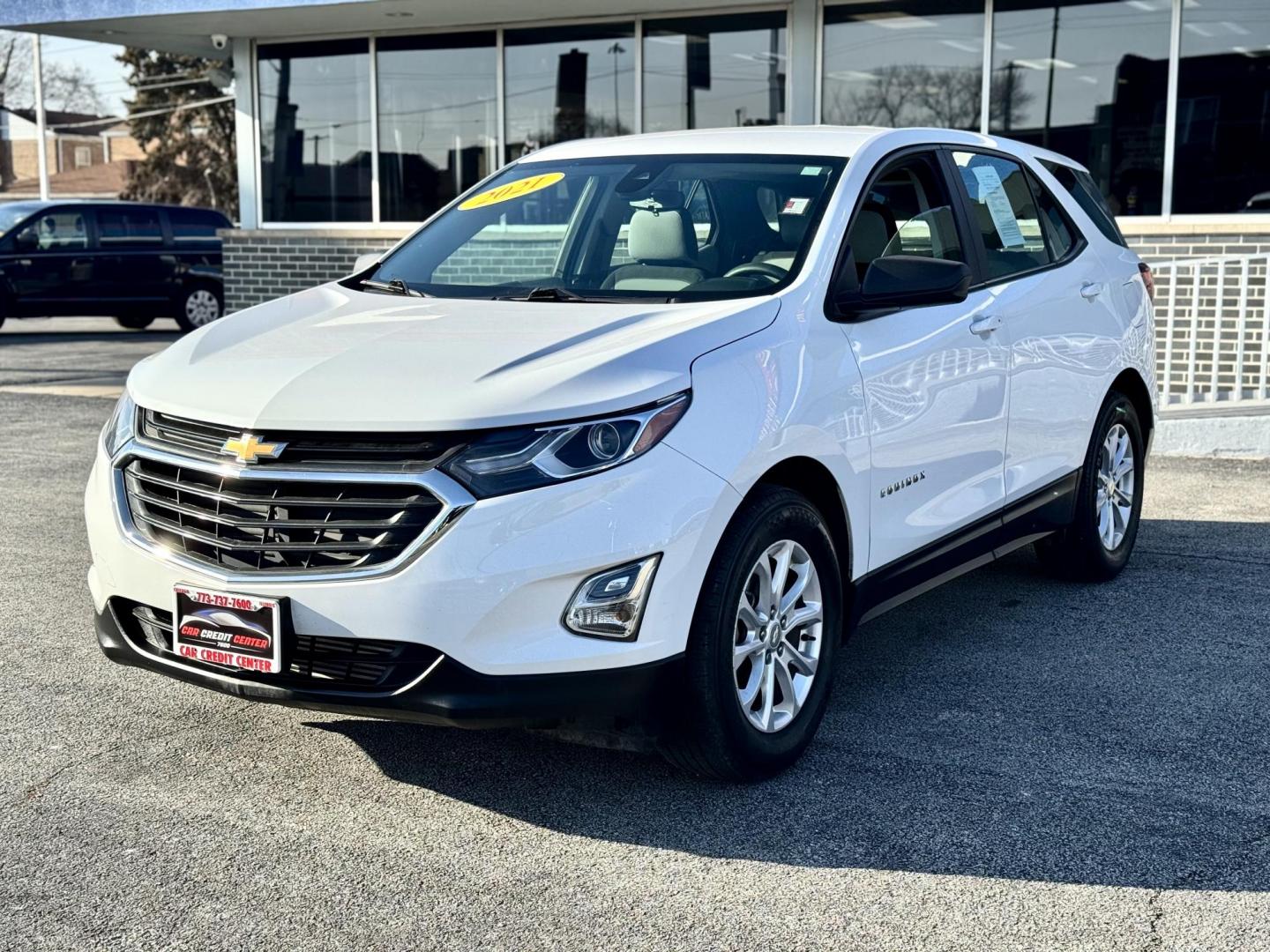 2021 WHITE Chevrolet Equinox LS 2WD (3GNAXHEV7MS) with an 1.5L L4 DOHC 16V TURBO engine, 6A transmission, located at 7600 S Western Ave., Chicago, IL, 60620, (773) 918-3980, 0.000000, 0.000000 - Photo#2