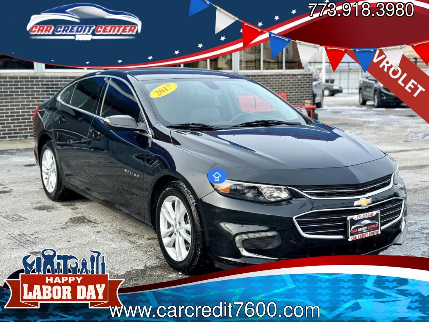 2017 BLACK Chevrolet Malibu 1LT (1G1ZE5ST8HF) with an 1.5L L4 DOHC 16V engine, 6A transmission, located at 7600 S Western Ave., Chicago, IL, 60620, (773) 918-3980, 0.000000, 0.000000- Photo#0