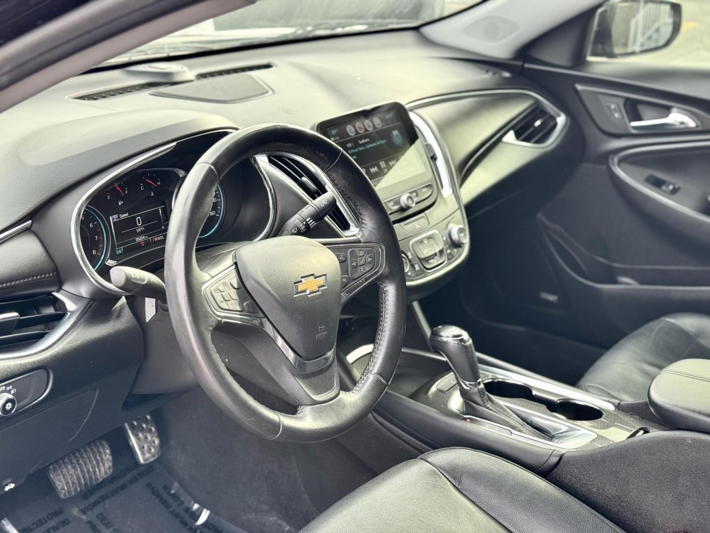 2017 BLACK Chevrolet Malibu 1LT (1G1ZE5ST8HF) with an 1.5L L4 DOHC 16V engine, 6A transmission, located at 7600 S Western Ave., Chicago, IL, 60620, (773) 918-3980, 0.000000, 0.000000 - Photo#5