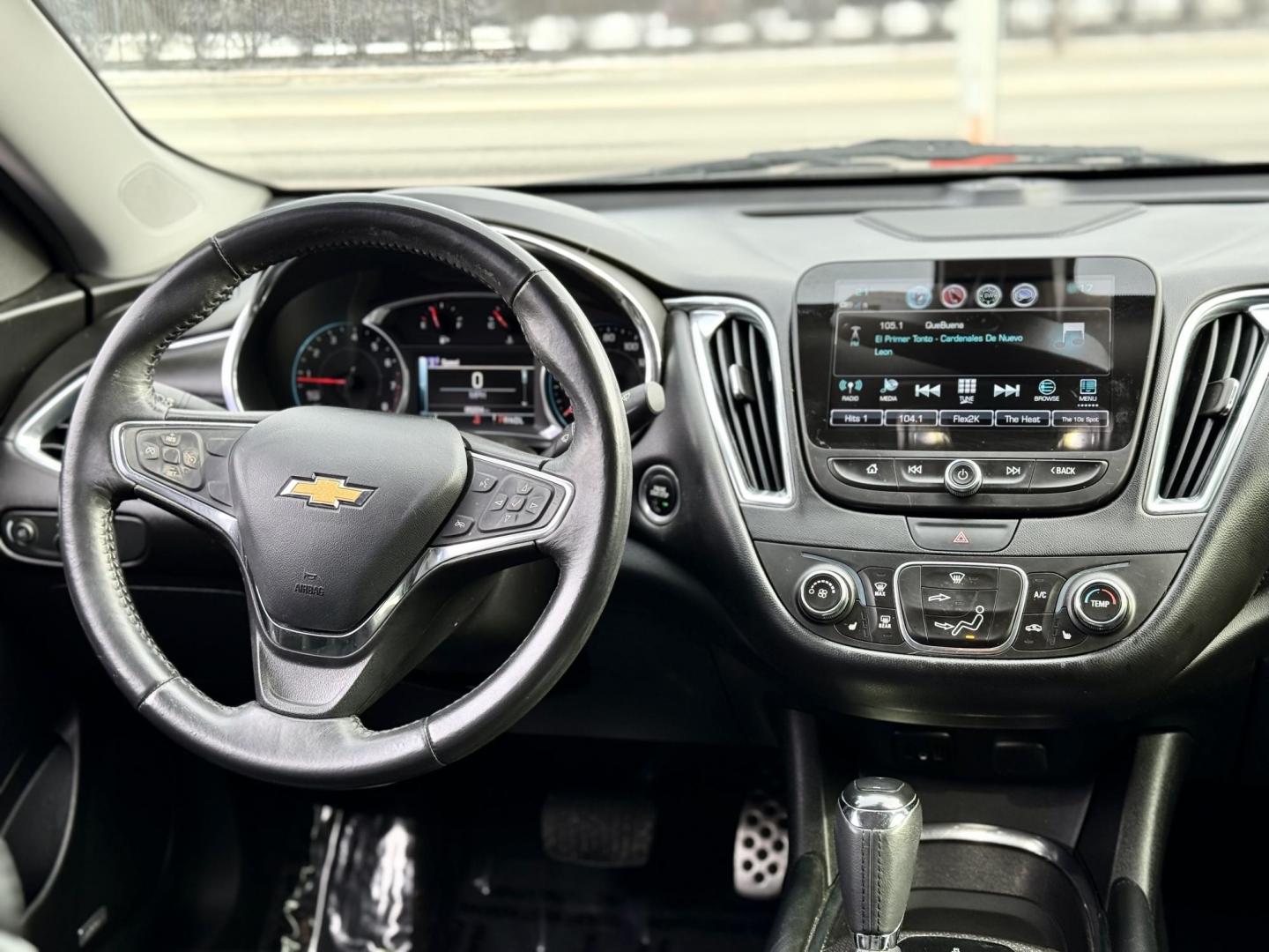 2017 BLACK Chevrolet Malibu 1LT (1G1ZE5ST8HF) with an 1.5L L4 DOHC 16V engine, 6A transmission, located at 7600 S Western Ave., Chicago, IL, 60620, (773) 918-3980, 0.000000, 0.000000 - Photo#9