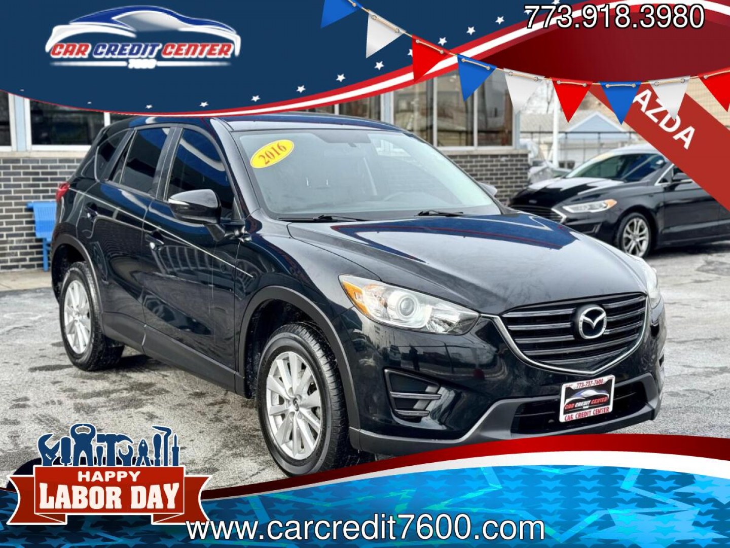 2016 BLACK Mazda CX-5 Sport AWD (JM3KE4BY4G0) with an 2.5L L4 DOHC 16V engine, 6-Speed Automatic transmission, located at 7600 S Western Ave., Chicago, IL, 60620, (773) 918-3980, 0.000000, 0.000000- Photo#0