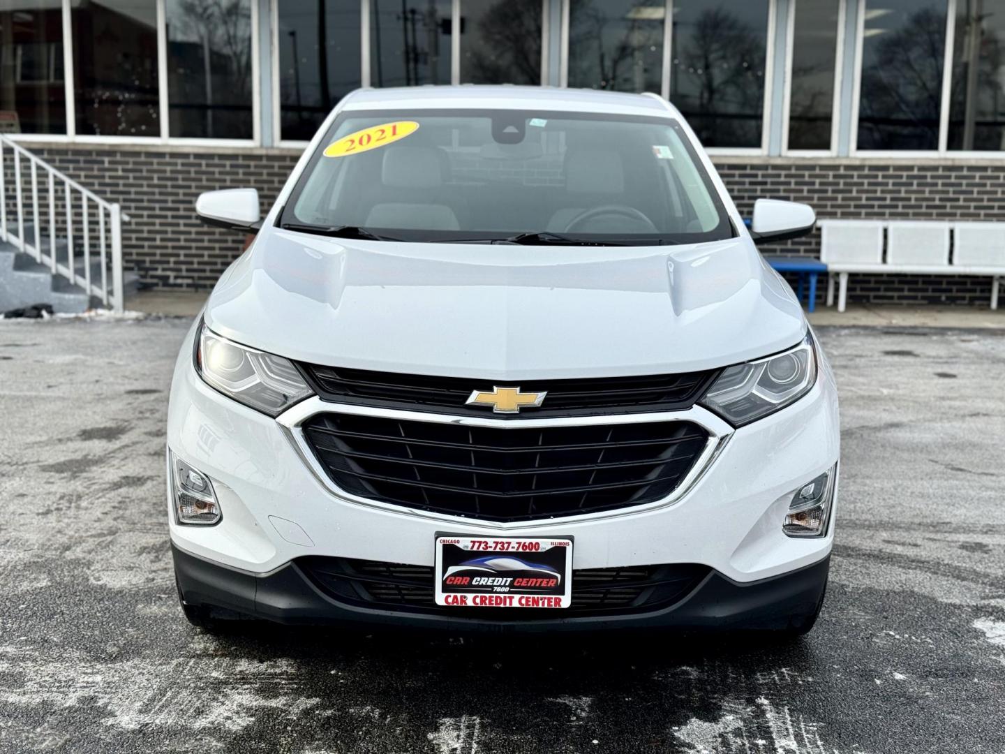 2021 WHITE Chevrolet Equinox LT 2WD (3GNAXJEV8MS) with an 1.5L L4 DOHC 16V TURBO engine, 6A transmission, located at 7600 S Western Ave., Chicago, IL, 60620, (773) 918-3980, 0.000000, 0.000000 - Photo#1