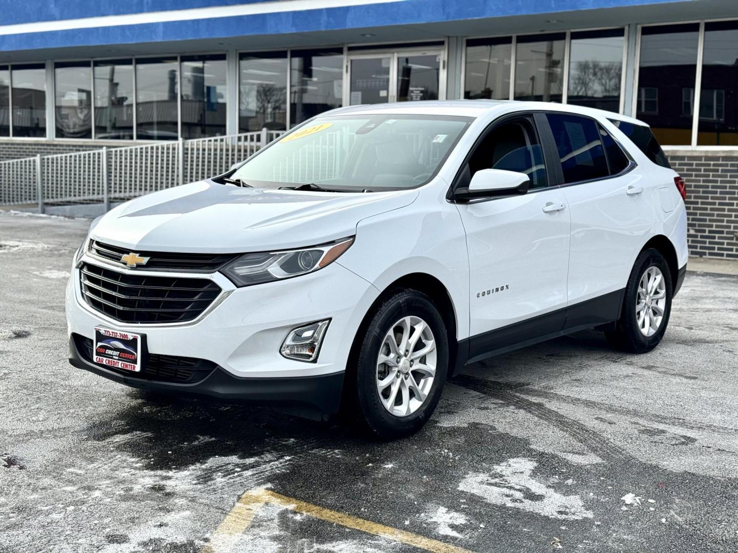 2021 WHITE Chevrolet Equinox LT 2WD (3GNAXJEV8MS) with an 1.5L L4 DOHC 16V TURBO engine, 6A transmission, located at 7600 S Western Ave., Chicago, IL, 60620, (773) 918-3980, 0.000000, 0.000000 - Photo#2