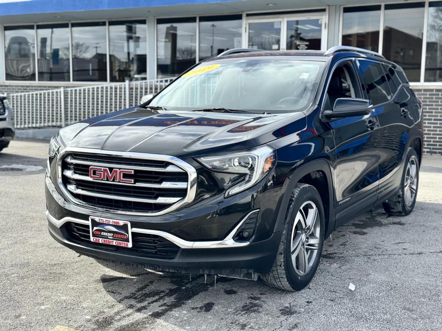 2019 BLACK GMC Terrain SLT AWD (3GKALVEV2KL) with an 1.4L L4 DOHC 16V TURBO engine, 6A transmission, located at 7600 S Western Ave., Chicago, IL, 60620, (773) 918-3980, 0.000000, 0.000000 - Photo#2