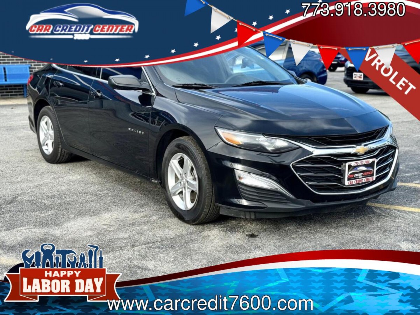 2020 BLACK Chevrolet Malibu LS (1G1ZB5STXLF) with an 1.5L L4 DOHC 16V engine, 6A transmission, located at 7600 S Western Ave., Chicago, IL, 60620, (773) 918-3980, 0.000000, 0.000000- Photo#0