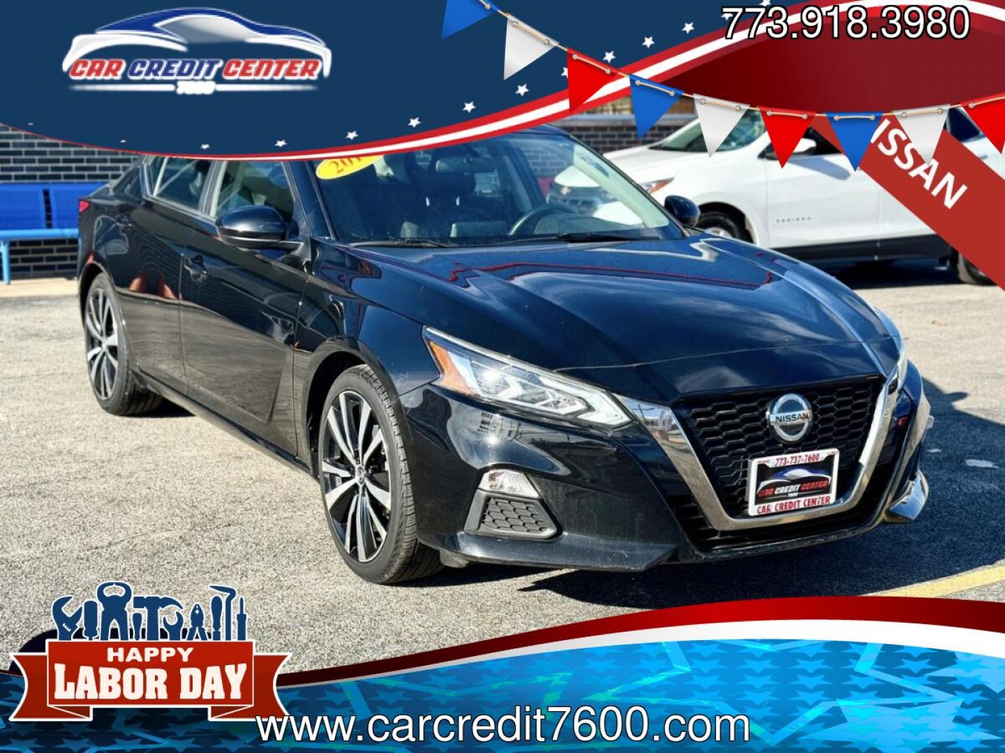 2019 BLACK Nissan Altima 2.5 SR (1N4BL4CV1KC) with an 2.5L L4 DOHC 16V engine, CVT transmission, located at 7600 S Western Ave., Chicago, IL, 60620, (773) 918-3980, 0.000000, 0.000000- Photo#0