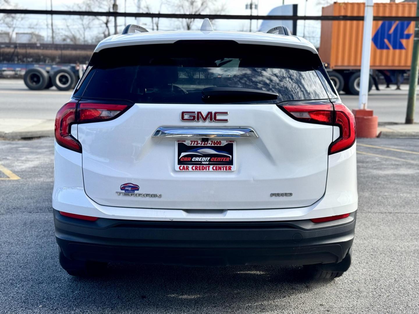 2019 WHITE GMC Terrain SLE AWD (3GKALTEVXKL) with an 1.4L L4 DOHC 16V TURBO engine, 6A transmission, located at 7600 S Western Ave., Chicago, IL, 60620, (773) 918-3980, 0.000000, 0.000000 - Photo#3