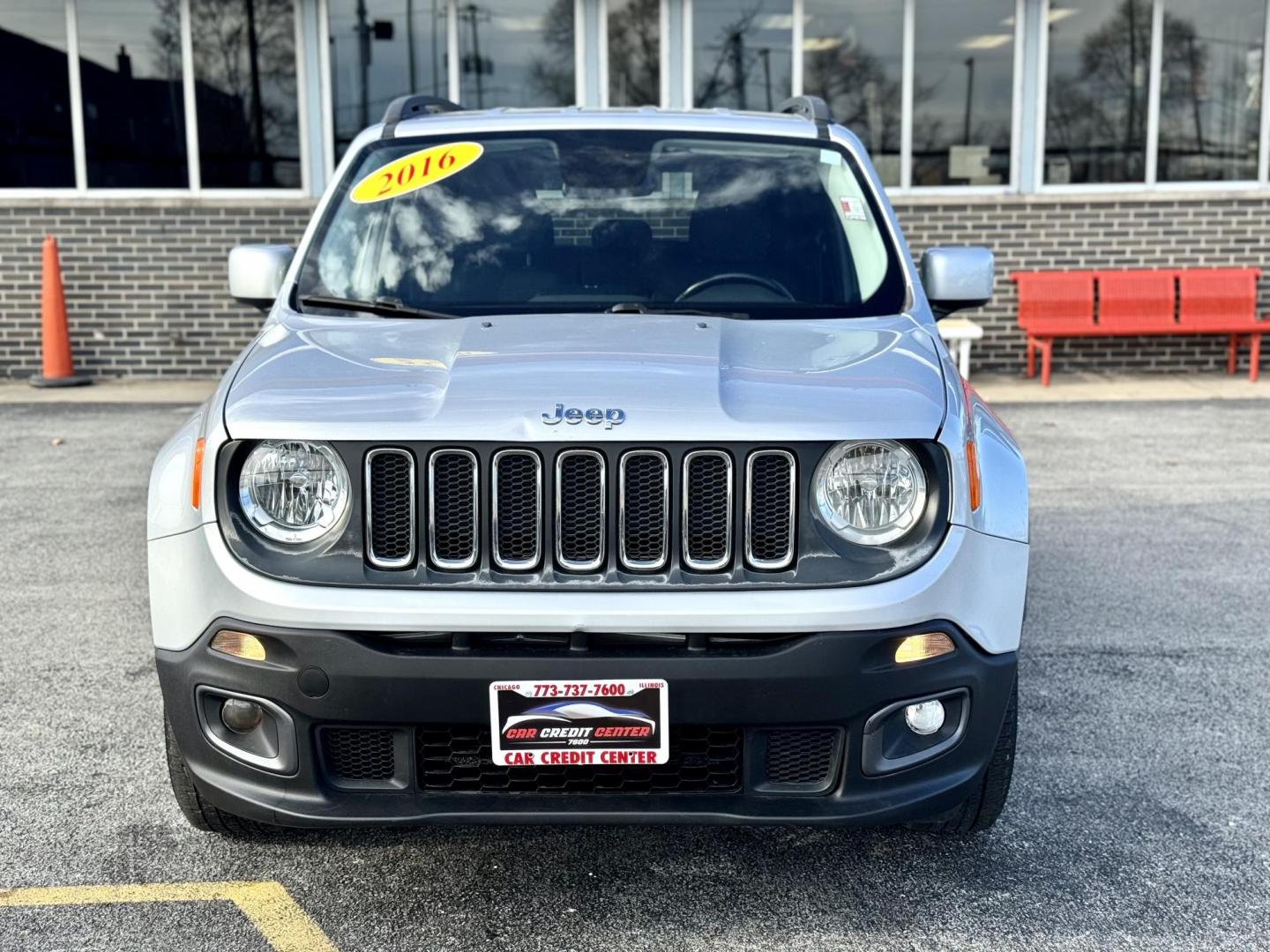 2016 SILVER Jeep Renegade Latitude FWD (ZACCJABT5GP) with an 2.4L L4 DOHC 16V engine, 6M transmission, located at 7600 S Western Ave., Chicago, IL, 60620, (773) 918-3980, 0.000000, 0.000000 - Photo#1