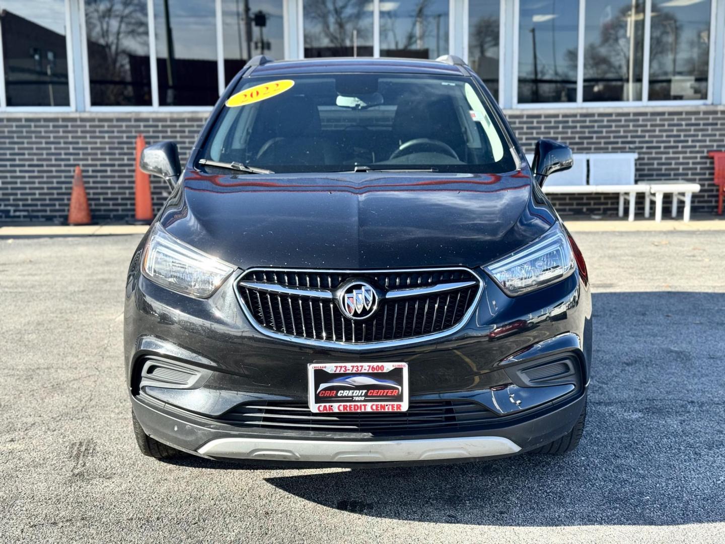 2022 BLACK Buick Encore Preferred AWD (KL4CJESM9NB) with an 1.4L L4 DOHC 16V TURBO engine, 6A transmission, located at 7600 S Western Ave., Chicago, IL, 60620, (773) 918-3980, 0.000000, 0.000000 - Photo#1