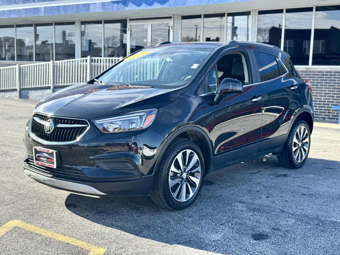 2022 BLACK Buick Encore Preferred AWD (KL4CJESM9NB) with an 1.4L L4 DOHC 16V TURBO engine, 6A transmission, located at 7600 S Western Ave., Chicago, IL, 60620, (773) 918-3980, 0.000000, 0.000000 - Photo#2