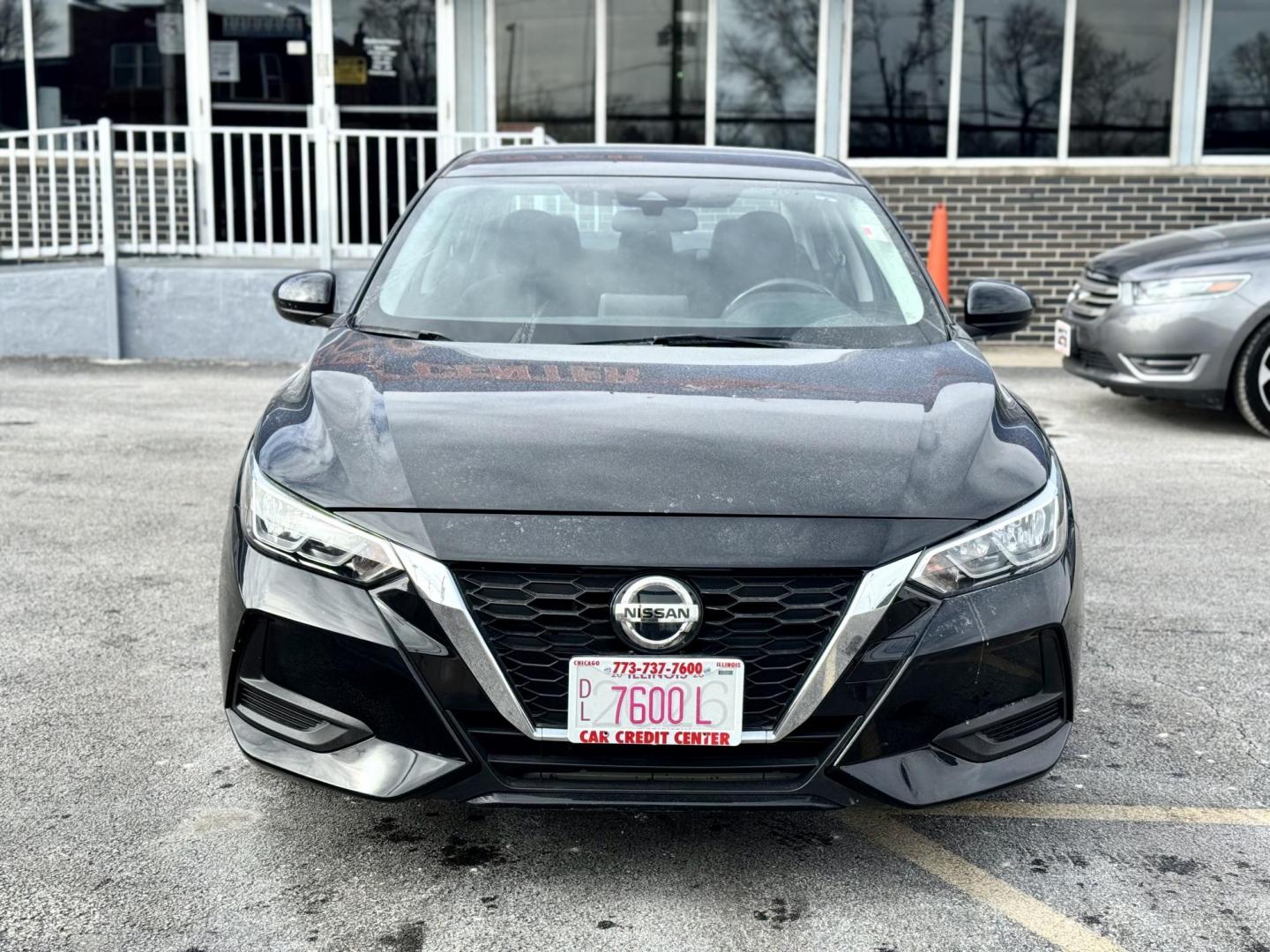 2021 BLACK Nissan Sentra SV (3N1AB8CV7MY) with an 1.8L L4 SFI DOHC 16V engine, CVT transmission, located at 7600 S Western Ave., Chicago, IL, 60620, (773) 918-3980, 0.000000, 0.000000 - Photo#1
