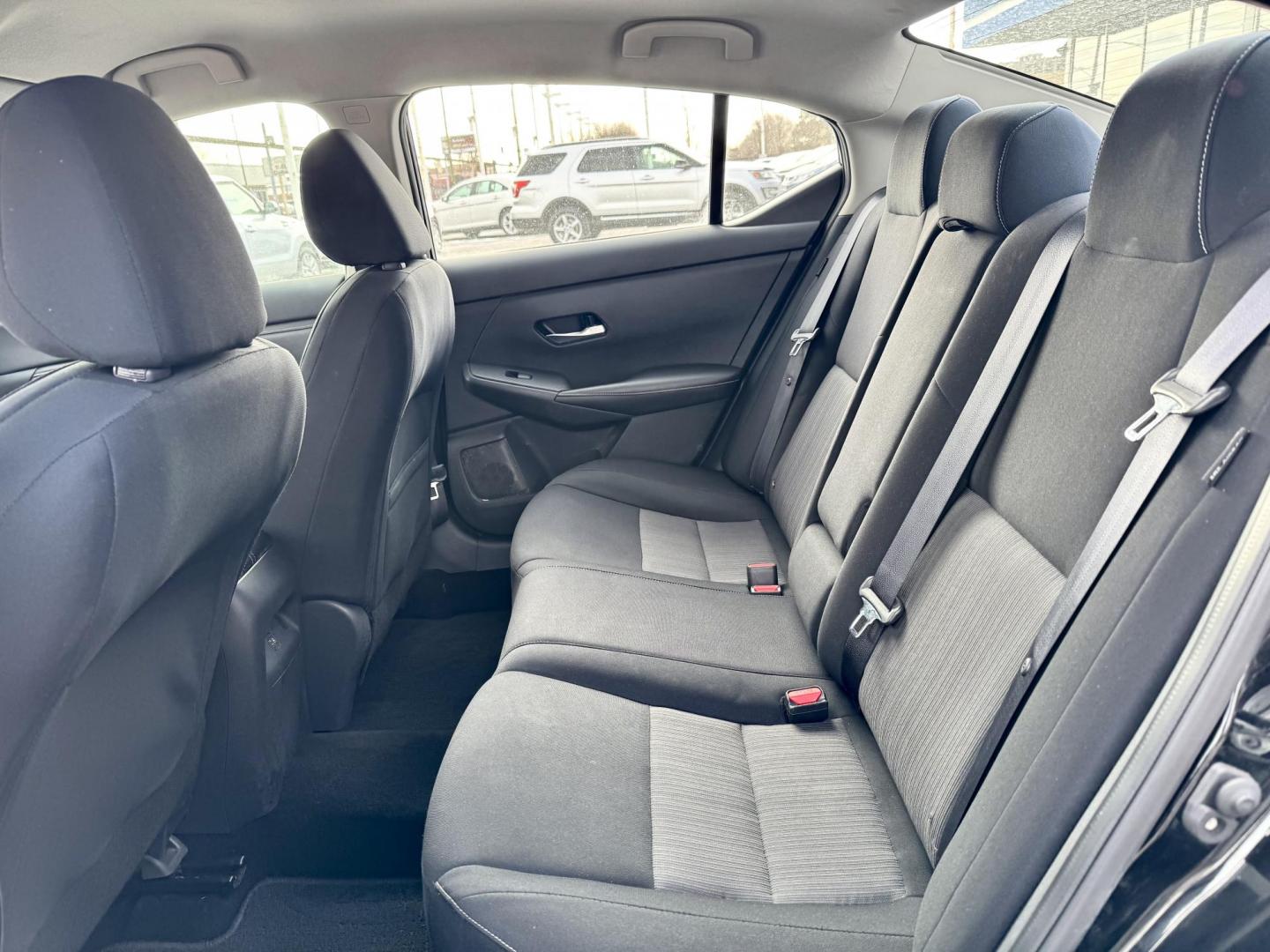 2021 BLACK Nissan Sentra SV (3N1AB8CV7MY) with an 1.8L L4 SFI DOHC 16V engine, CVT transmission, located at 7600 S Western Ave., Chicago, IL, 60620, (773) 918-3980, 0.000000, 0.000000 - Photo#7