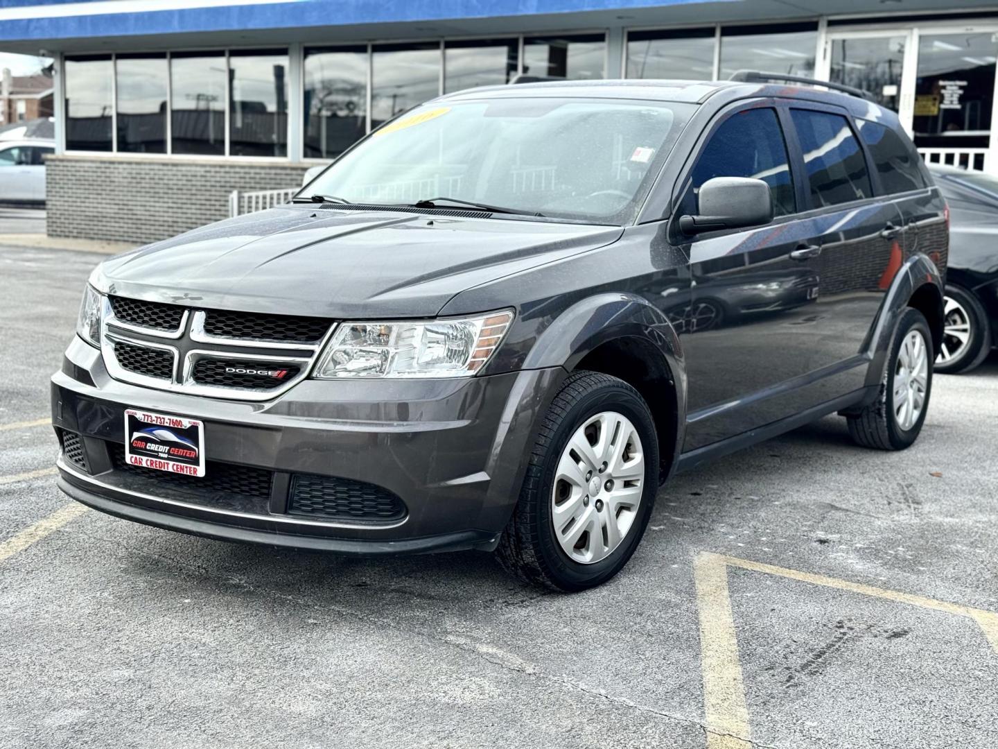 2016 GRAY Dodge Journey SE (3C4PDCAB1GT) with an 2.4L L4 DOHC 16V engine, 4A transmission, located at 7600 S Western Ave., Chicago, IL, 60620, (773) 918-3980, 0.000000, 0.000000 - Photo#2