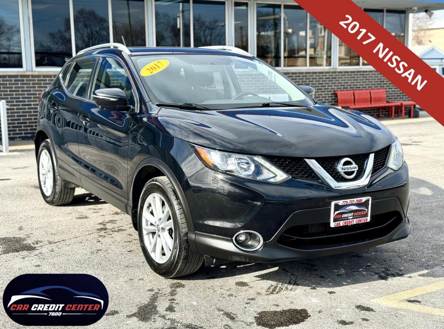 2017 BLACK Nissan Rogue Sport SL AWD (JN1BJ1CR9HW) with an 2.0L L4 DOHC 16V engine, CVT transmission, located at 7600 S Western Ave., Chicago, IL, 60620, (773) 918-3980, 0.000000, 0.000000 - Photo#0