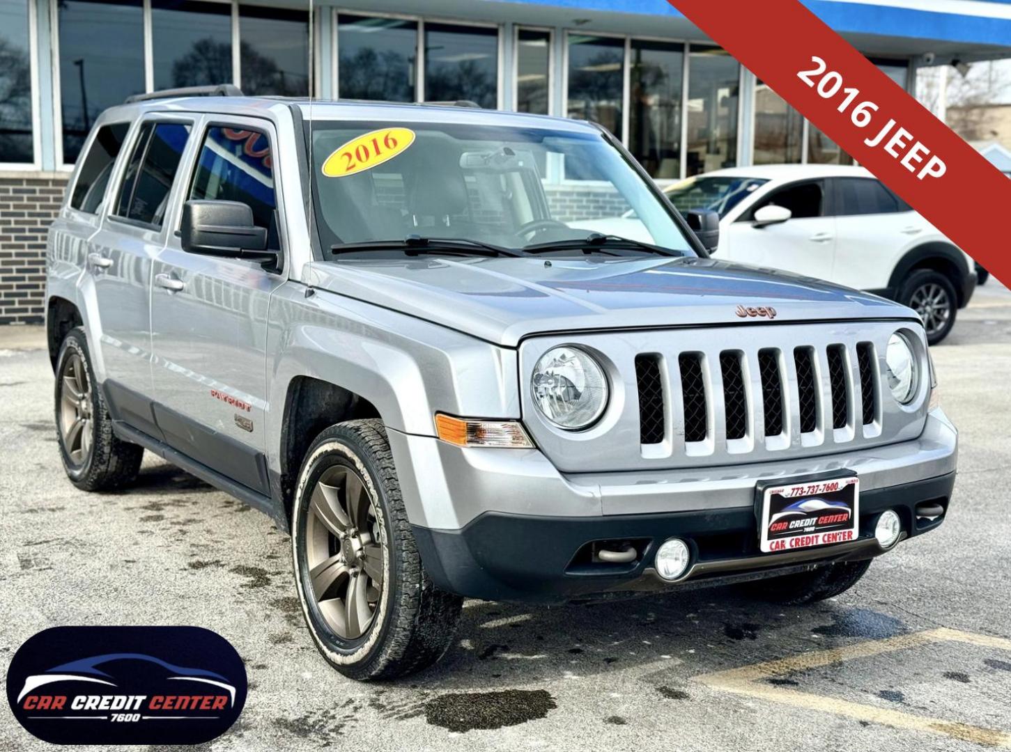 2016 GRAY Jeep Patriot Sport 4WD (1C4NJRBB1GD) with an 2.4L L4 DOHC 16V engine, located at 7600 S Western Ave., Chicago, IL, 60620, (773) 918-3980, 0.000000, 0.000000 - Photo#0