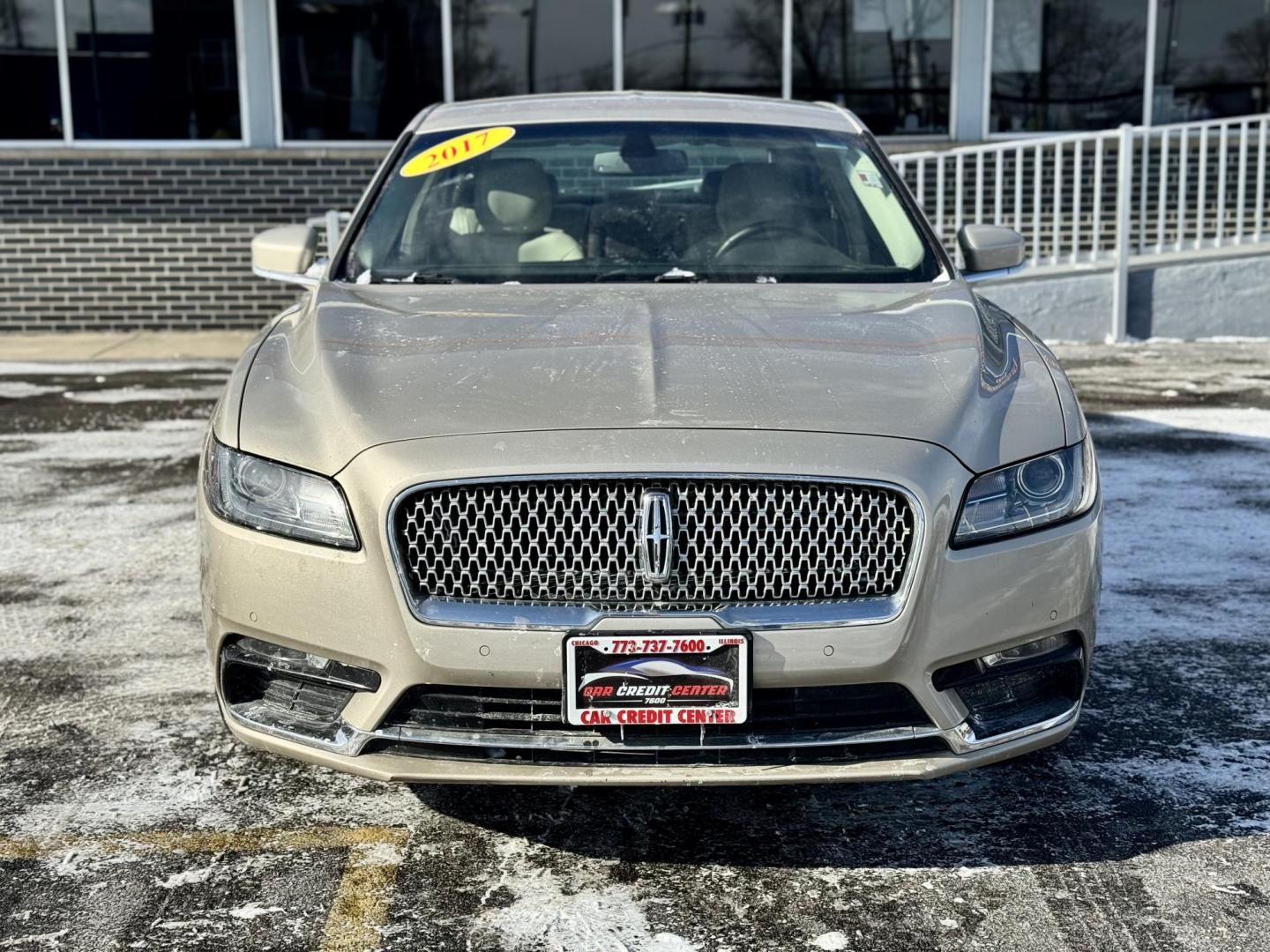 2017 GOLD Lincoln Continental Premier (1LN6L9PK1H5) with an 3.7L V6 DOHC 24V engine, 6A transmission, located at 7600 S Western Ave., Chicago, IL, 60620, (773) 918-3980, 0.000000, 0.000000 - Photo#1