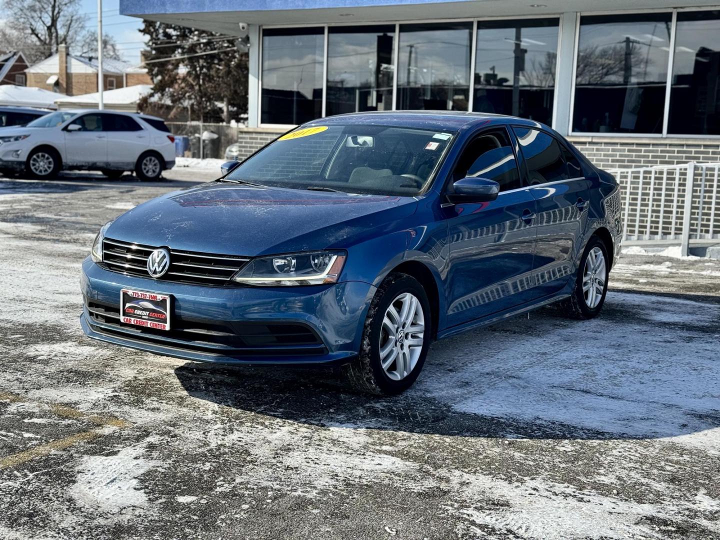 2017 BLUE Volkswagen Jetta 1.4T S 6A (3VW2B7AJ8HM) with an 1.4L L4 DOHC 20V engine, 6A transmission, located at 7600 S Western Ave., Chicago, IL, 60620, (773) 918-3980, 0.000000, 0.000000 - Photo#2