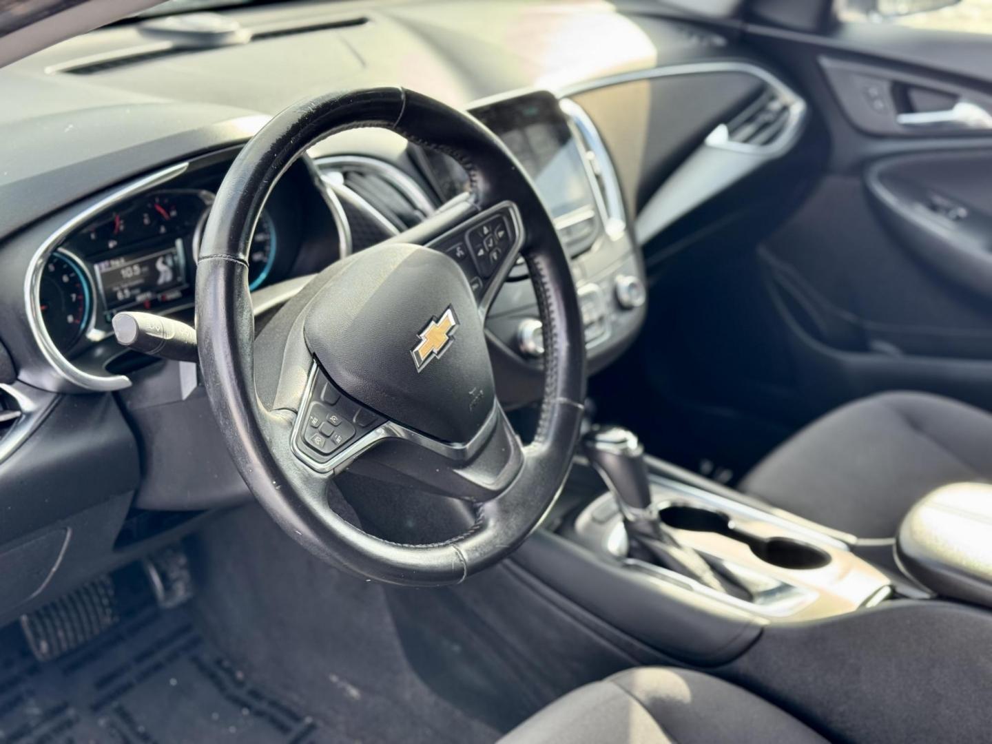 2017 BLACK Chevrolet Malibu 1LT (1G1ZE5ST5HF) with an 1.5L L4 DOHC 16V engine, 6A transmission, located at 7600 S Western Ave., Chicago, IL, 60620, (773) 918-3980, 0.000000, 0.000000 - Photo#5