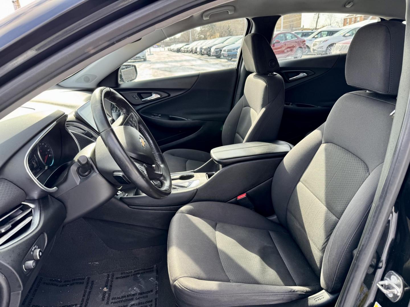 2017 BLACK Chevrolet Malibu 1LT (1G1ZE5ST5HF) with an 1.5L L4 DOHC 16V engine, 6A transmission, located at 7600 S Western Ave., Chicago, IL, 60620, (773) 918-3980, 0.000000, 0.000000 - Photo#7