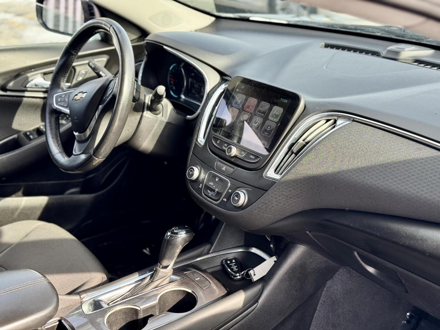 2017 BLACK Chevrolet Malibu 1LT (1G1ZE5ST5HF) with an 1.5L L4 DOHC 16V engine, 6A transmission, located at 7600 S Western Ave., Chicago, IL, 60620, (773) 918-3980, 0.000000, 0.000000 - Photo#11