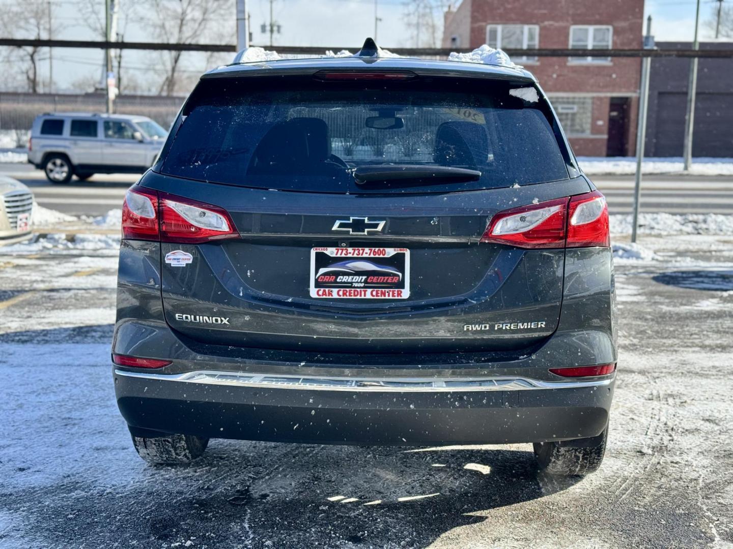 2019 GREEN Chevrolet Equinox Premier 1.5 AWD (3GNAXXEVXKS) with an 1.5L L4 DIR DOHC 16V TURBO engine, 6A transmission, located at 7600 S Western Ave., Chicago, IL, 60620, (773) 918-3980, 0.000000, 0.000000 - Photo#3