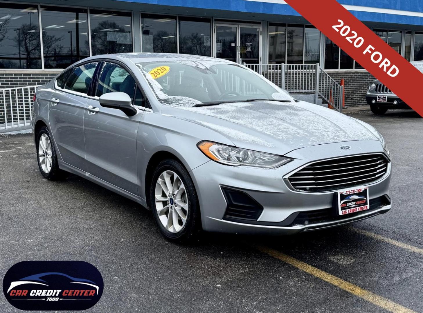 2020 SILVER Ford Fusion Hybrid SE (3FA6P0LUXLR) with an 2.0L L4 DOHC 16V HYBRID engine, CVT transmission, located at 7600 S Western Ave., Chicago, IL, 60620, (773) 918-3980, 0.000000, 0.000000 - Photo#0