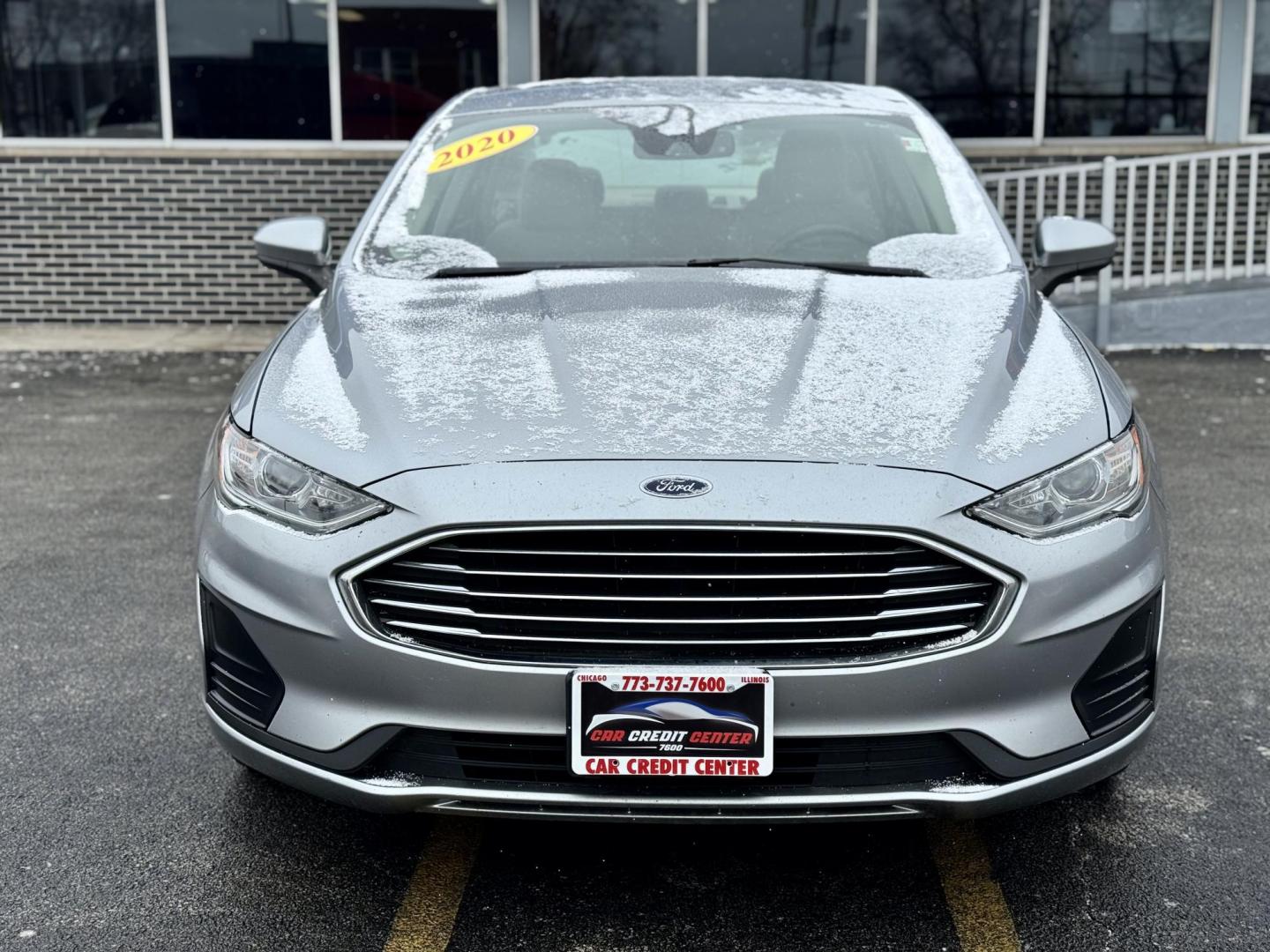 2020 SILVER Ford Fusion Hybrid SE (3FA6P0LUXLR) with an 2.0L L4 DOHC 16V HYBRID engine, CVT transmission, located at 7600 S Western Ave., Chicago, IL, 60620, (773) 918-3980, 0.000000, 0.000000 - Photo#1
