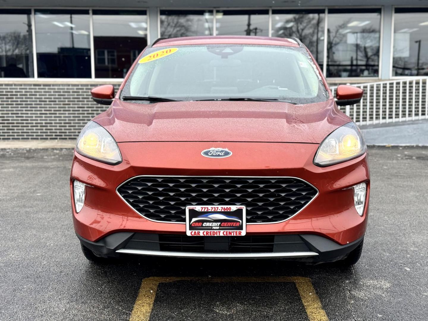 2020 ORANGE Ford Escape SEL (1FMCU0H60LU) with an 1.5L L3 engine, 6A transmission, located at 7600 S Western Ave., Chicago, IL, 60620, (773) 918-3980, 0.000000, 0.000000 - Photo#1