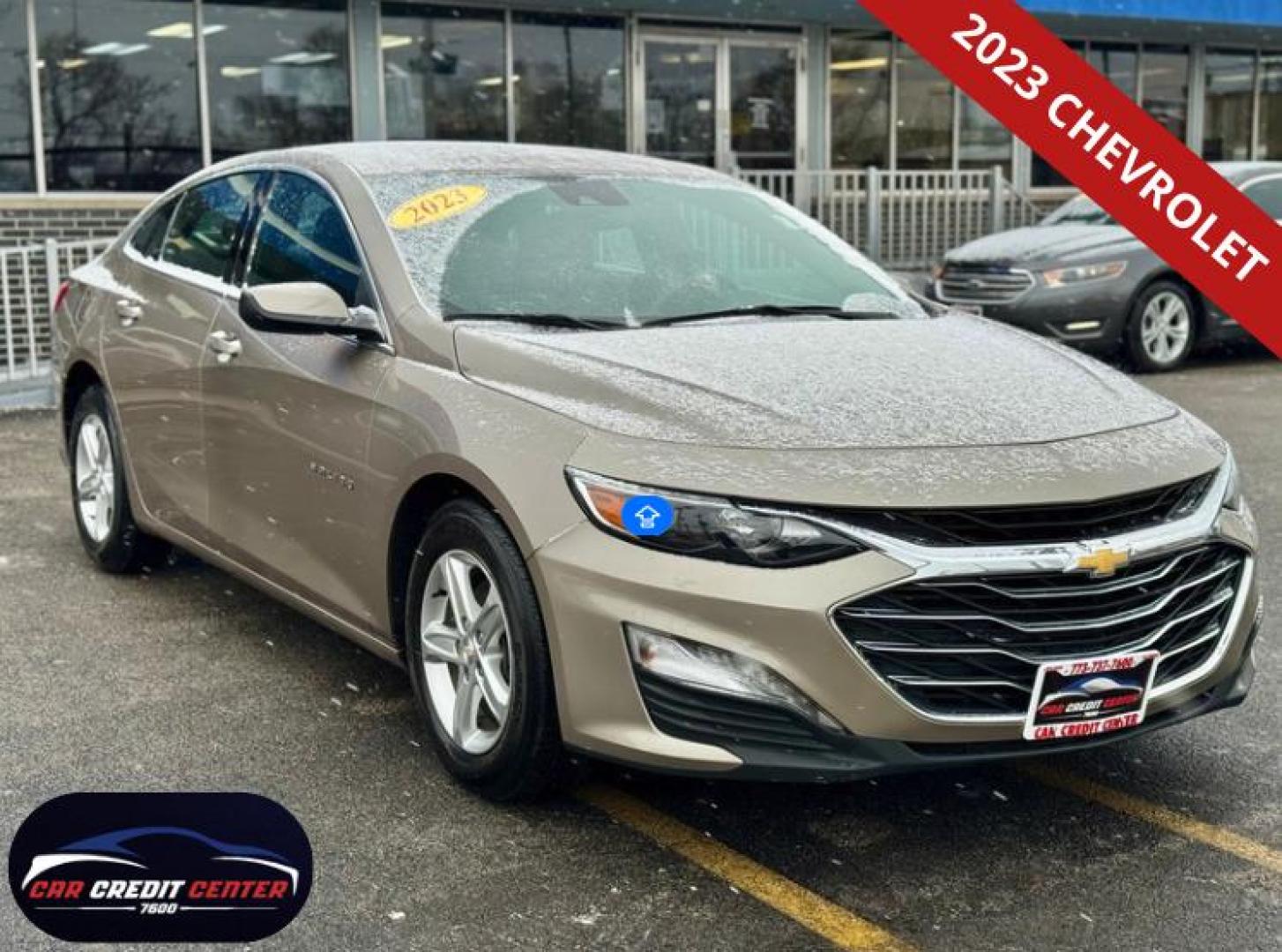 2023 GRAY Chevrolet Malibu 1LT (1G1ZD5ST4PF) with an 1.5L L4 DOHC 16V engine, 6A transmission, located at 7600 S Western Ave., Chicago, IL, 60620, (773) 918-3980, 0.000000, 0.000000 - Photo#0