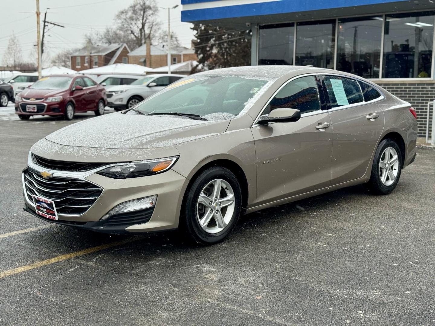 2023 GRAY Chevrolet Malibu 1LT (1G1ZD5ST4PF) with an 1.5L L4 DOHC 16V engine, 6A transmission, located at 7600 S Western Ave., Chicago, IL, 60620, (773) 918-3980, 0.000000, 0.000000 - Photo#2