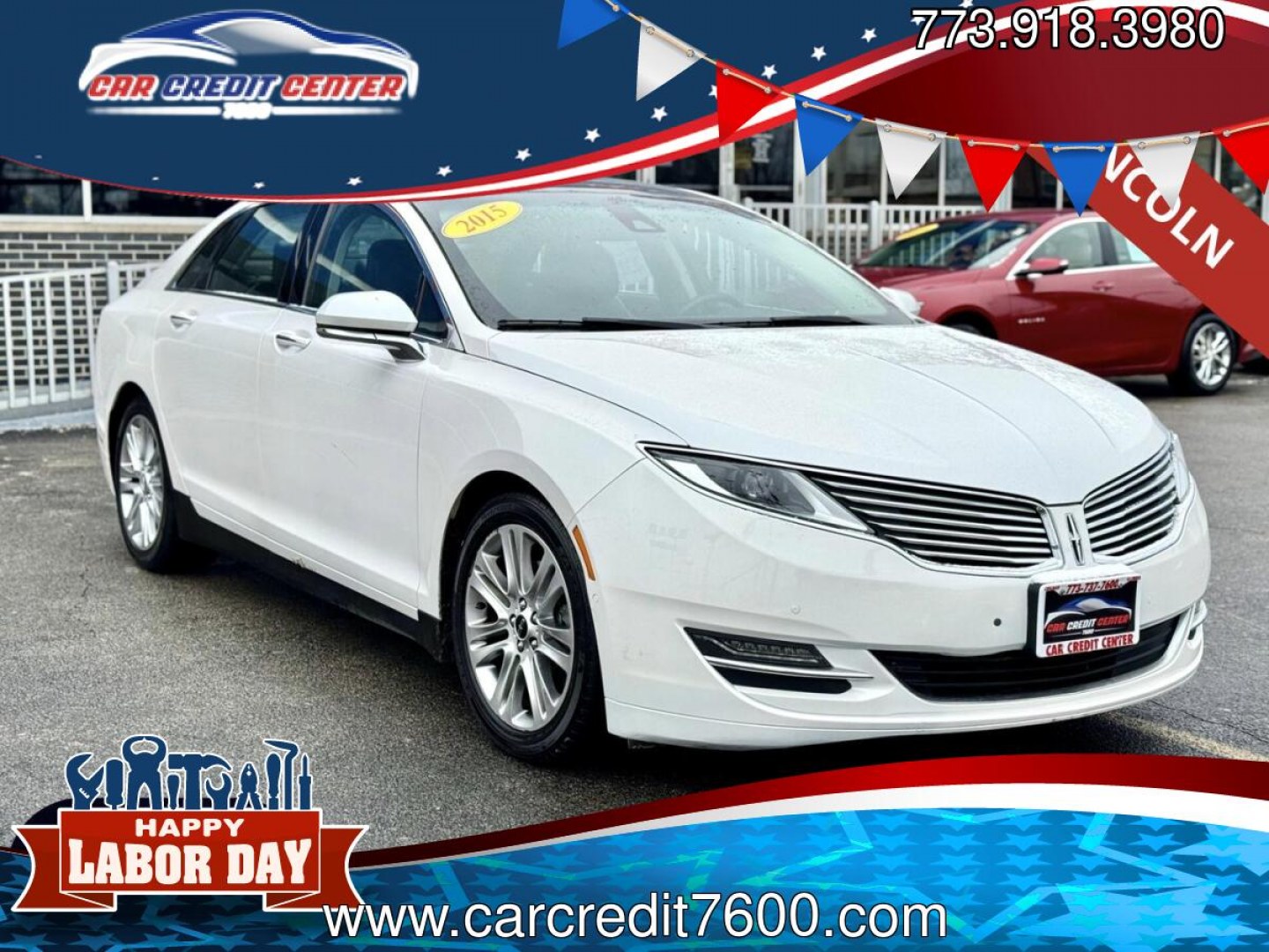 2015 WHITE Lincoln MKZ FWD (3LN6L2GKXFR) with an 3.7L V6 DOHC 24V engine, 6-Speed Automatic transmission, located at 7600 S Western Ave., Chicago, IL, 60620, (773) 918-3980, 0.000000, 0.000000- Photo#0