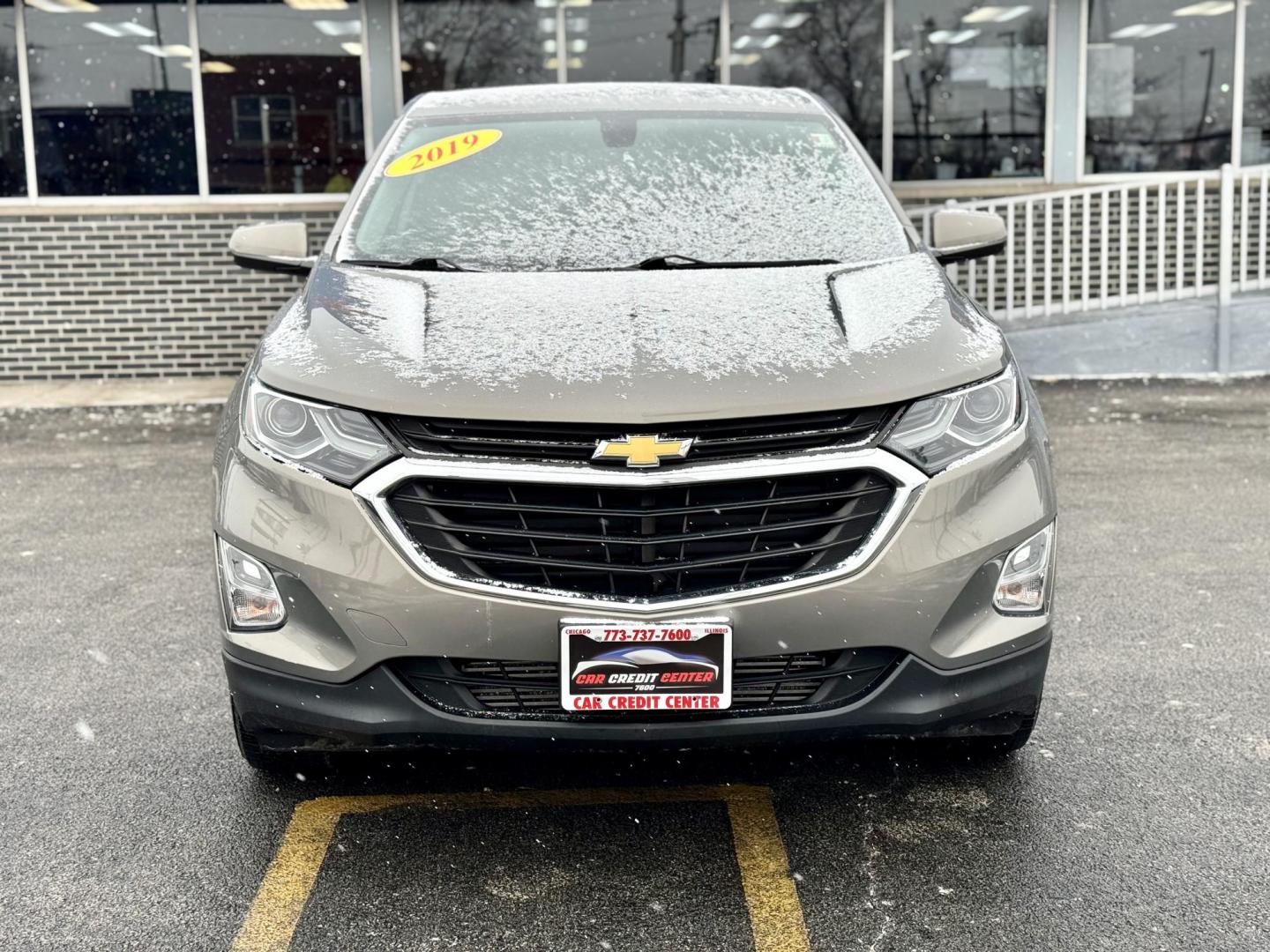 2019 TAN Chevrolet Equinox LT AWD (3GNAXUEV0KS) with an 1.5L L4 DOHC 16V TURBO engine, 6A transmission, located at 7600 S Western Ave., Chicago, IL, 60620, (773) 918-3980, 0.000000, 0.000000 - Photo#1