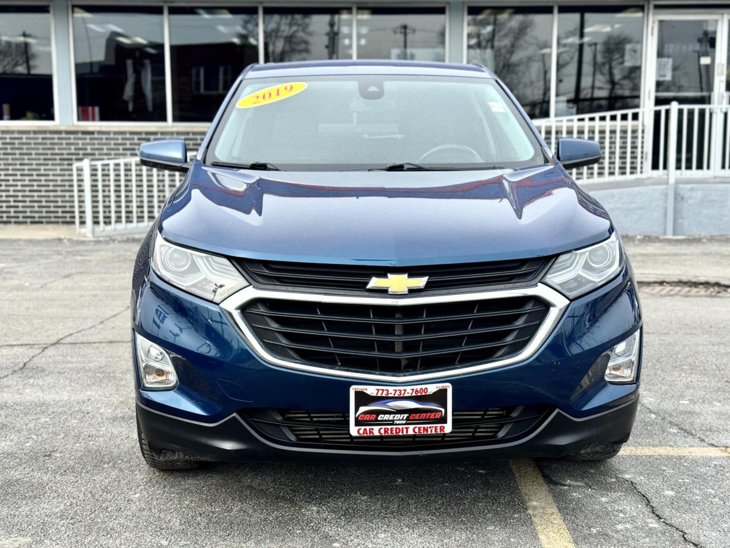 2019 BLUE Chevrolet Equinox LT 2WD (3GNAXJEV5KL) with an 1.5L L4 DIR DOHC 16V TURBO engine, 6A transmission, located at 7600 S Western Ave., Chicago, IL, 60620, (773) 918-3980, 0.000000, 0.000000 - Photo#1