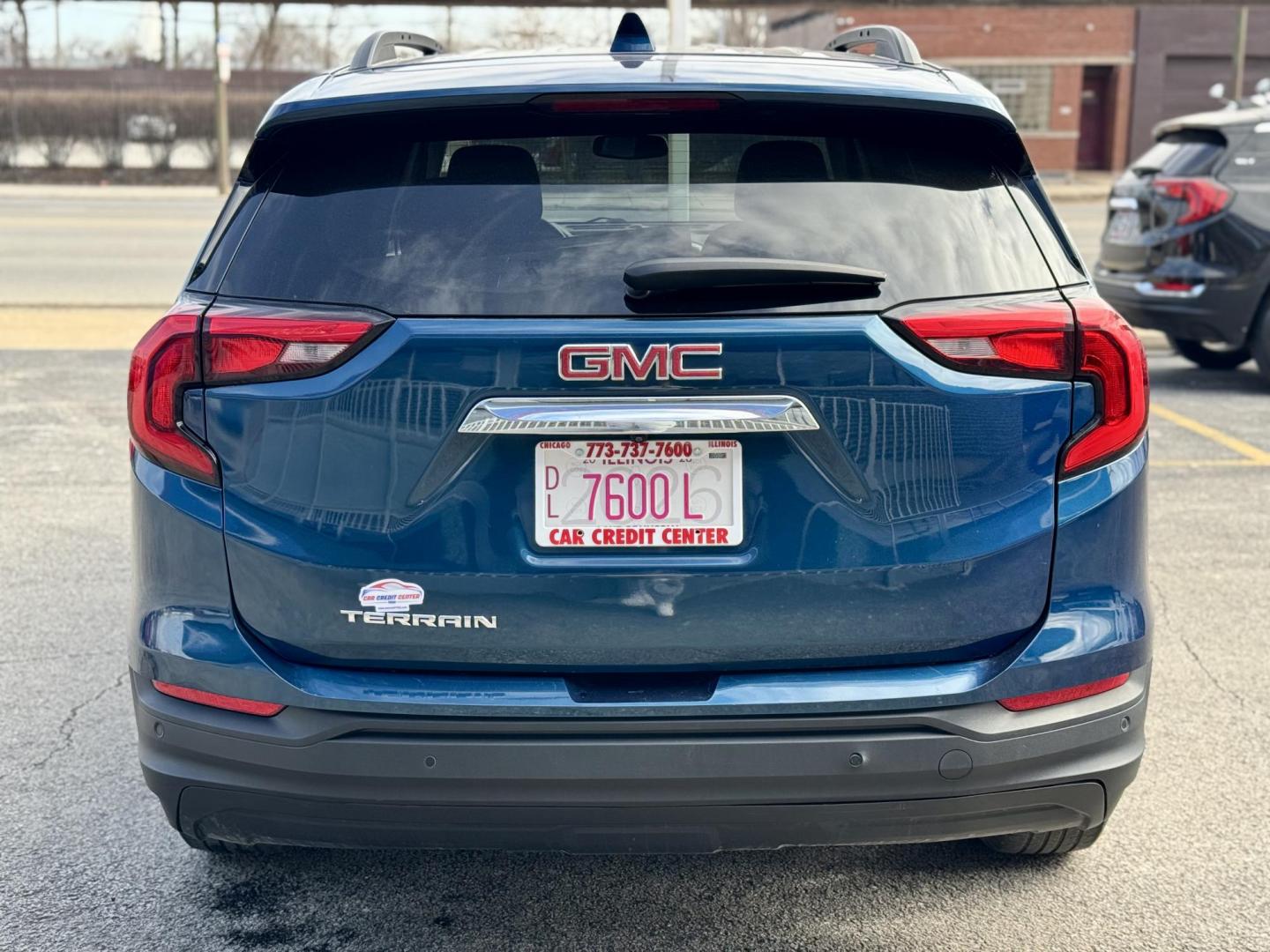 2019 BLUE GMC Terrain SLE (3GKALMEV1KL) with an 1.4L L4 DOHC 16V TURBO engine, 6A transmission, located at 7600 S Western Ave., Chicago, IL, 60620, (773) 918-3980, 0.000000, 0.000000 - Photo#3