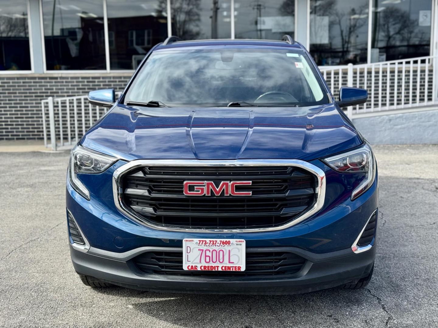 2019 BLUE GMC Terrain SLE (3GKALMEV1KL) with an 1.4L L4 DOHC 16V TURBO engine, 6A transmission, located at 7600 S Western Ave., Chicago, IL, 60620, (773) 918-3980, 0.000000, 0.000000 - Photo#1